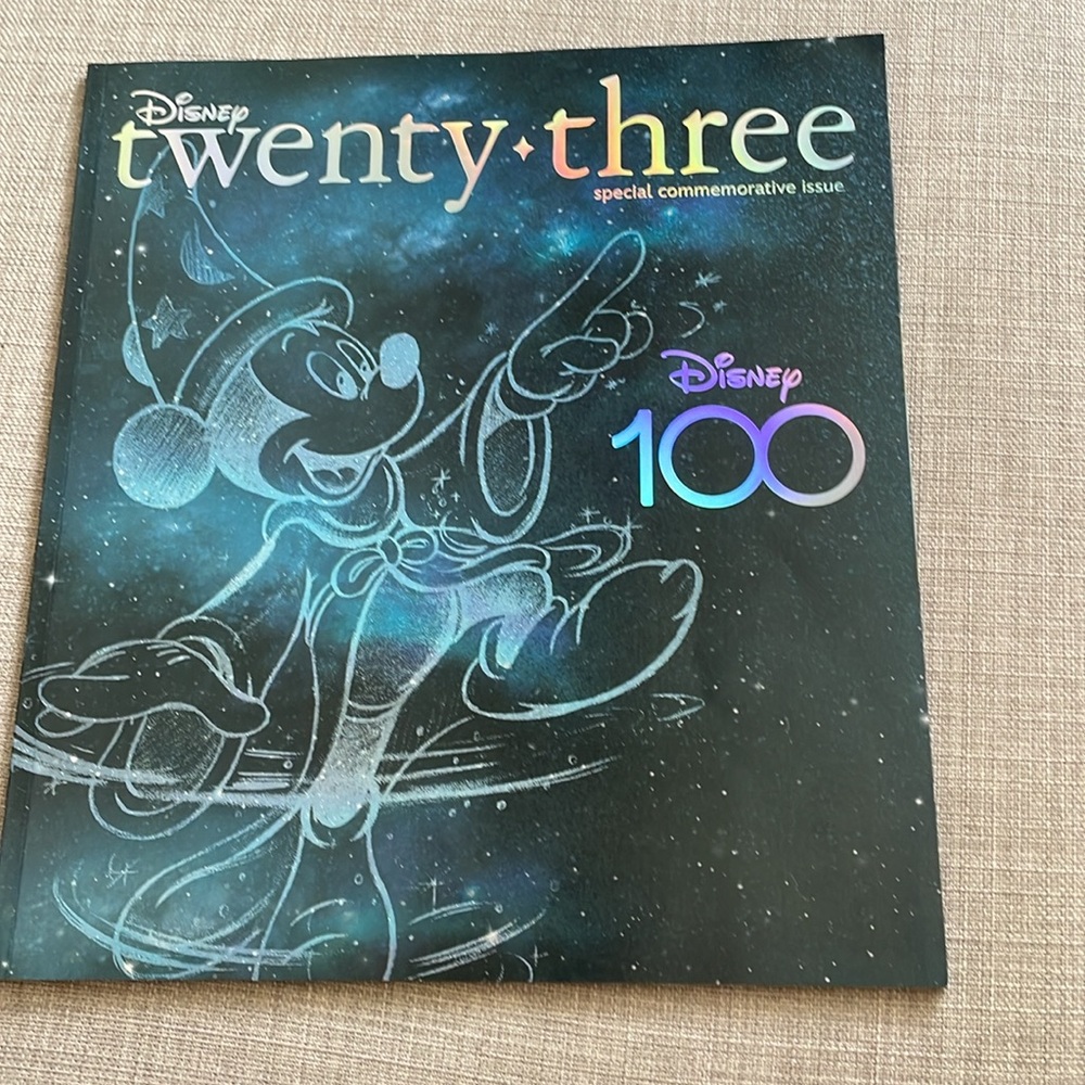 Disney D23 Collectable Magazine